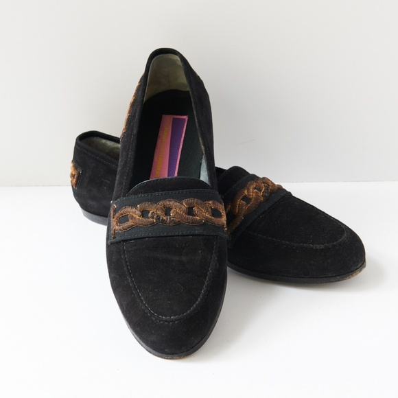 80s - SUSAN BENNIS - WARREN EDWARDS - Loafer - Men\'s - 10.5 - BLK Suede main image 9